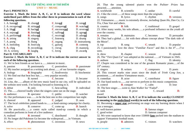 SÁCH GIÁO KHOA TIẾNG ANH 10 UNIT 3 PHẦN NGỮ PHÁP CÂU GHÉP