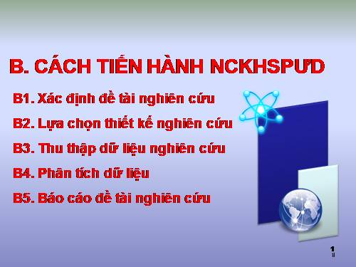 Xác định đề tài nghiên cứu KHSPUD - Bài giảng khác - Nguyễn Phú Thọ ...