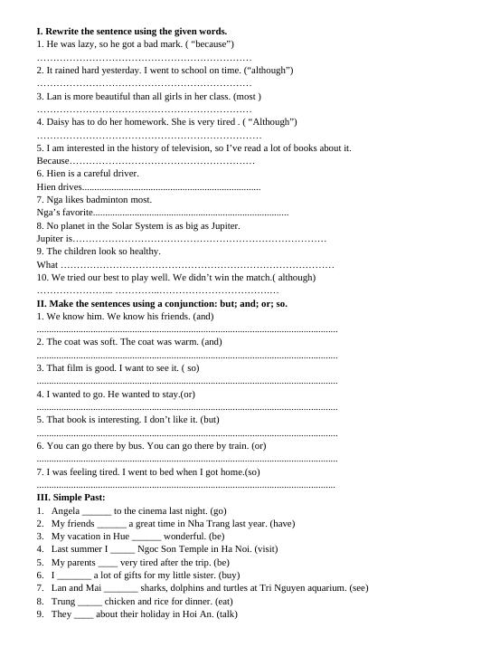 REVIEW UNIT 789 - Global Success 6 - Lê Phụng - Thư viện Đề thi & Kiểm tra