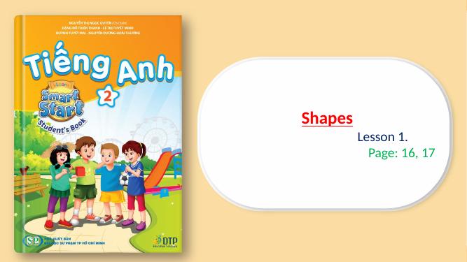 Unit 2 : Shapes. lesson 1 - i-Learn Smart Start 2 - Cao Văn Duyến - Thư ...